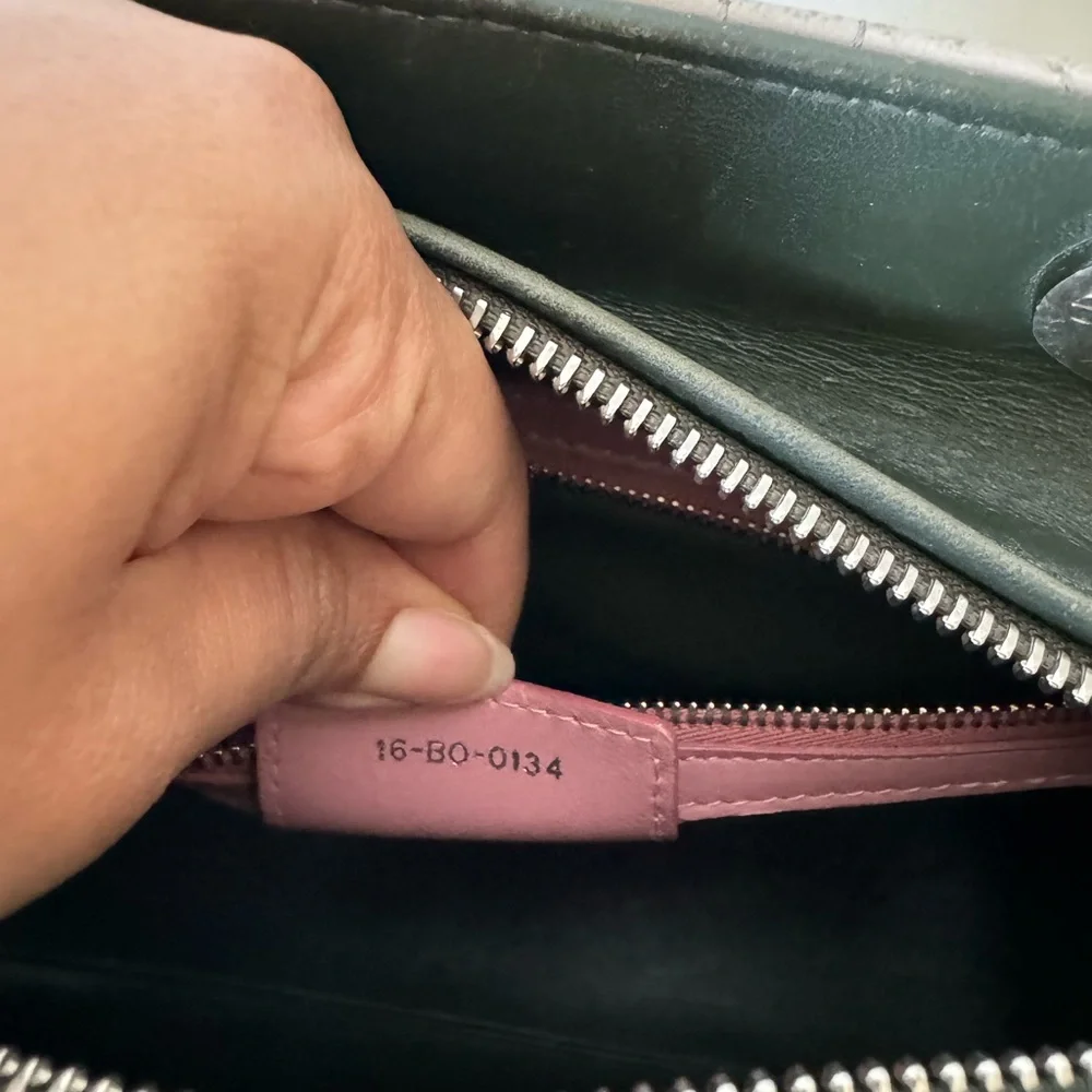 ❌SOLD❌ LIMITED EDITION* Tri-Color Cannage Lady Dior Bag - Picture 14 of 17
